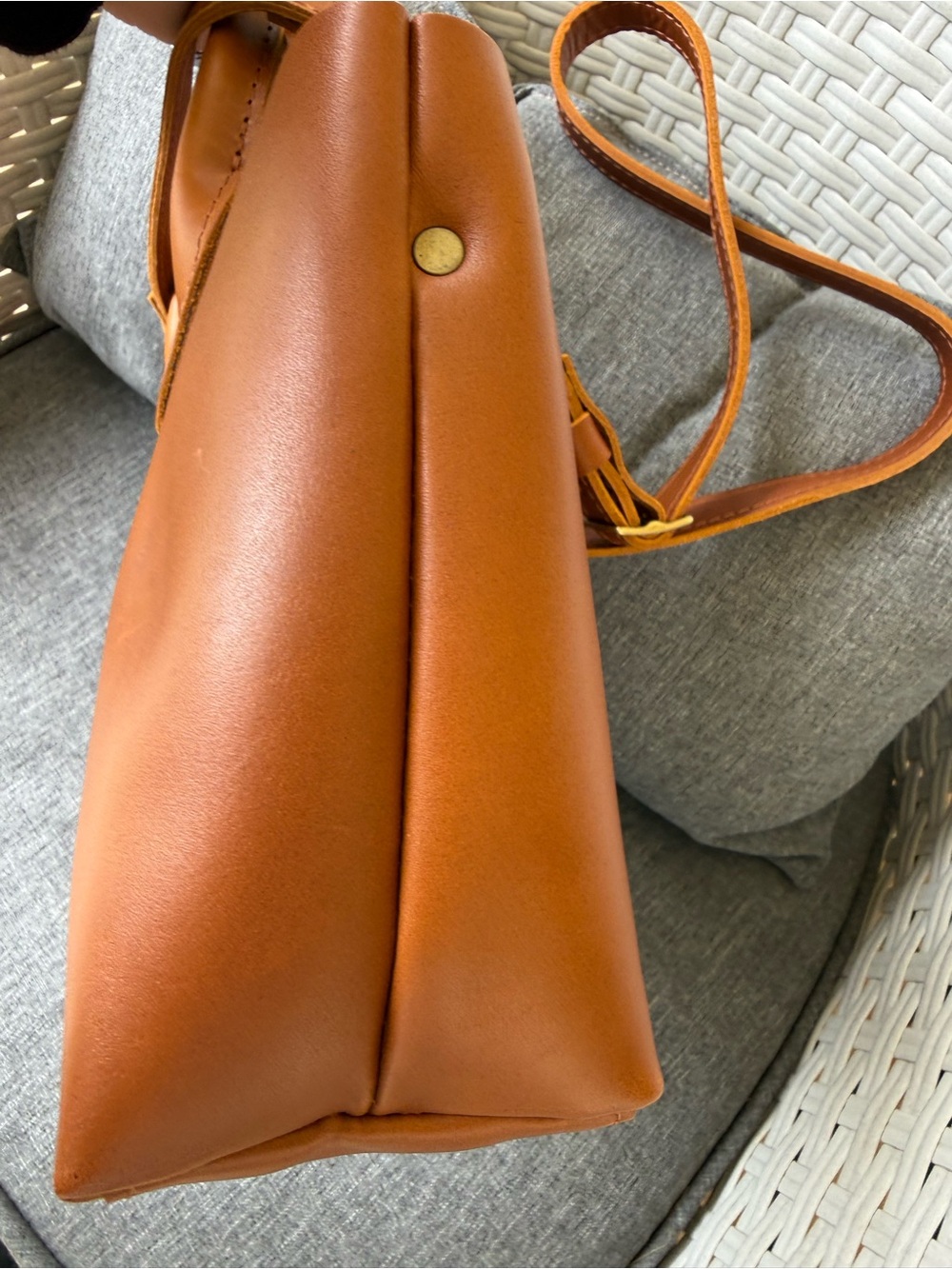 Portland Leather Goods- Large Raindrop bag - Picture 8 of 15